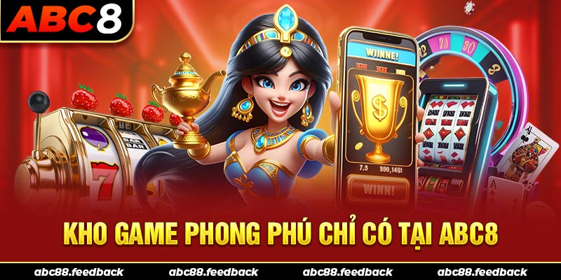 Kho game ABC8 đa dạng